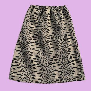 ANIMAL‎ PRINT MIDI SKIRT